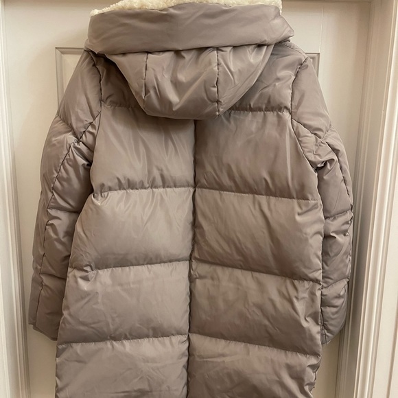🌸PERF🌸 Sam Edelman puffer ~ size S (fits like a M) - light grey - Picture 4 of 6